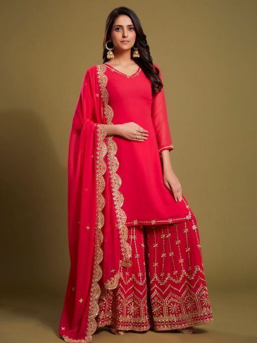 Georgette Ladies Churidar Suit at Rs 550/piece in Chennai
